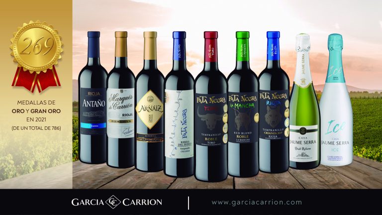 786 medallas para los vinos y cavas de GARCIA CARRION en 2021