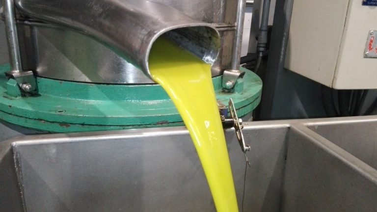 El buen aceite en envase grande se vende