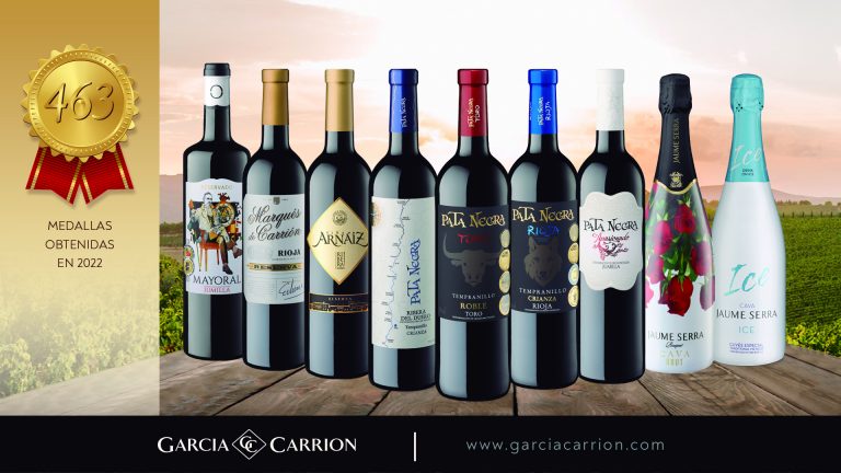 463 medallas para los vinos y cavas de GARCIA CARRION en 2022