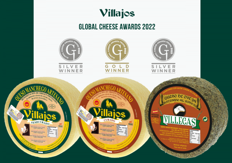 Los quesos Villajos triunfan en los concursos más importantes de Reino Unido