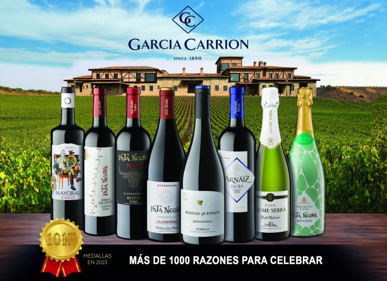 Los vinos de García Carrión obtienen más de 1.000 medallas durante 2023
