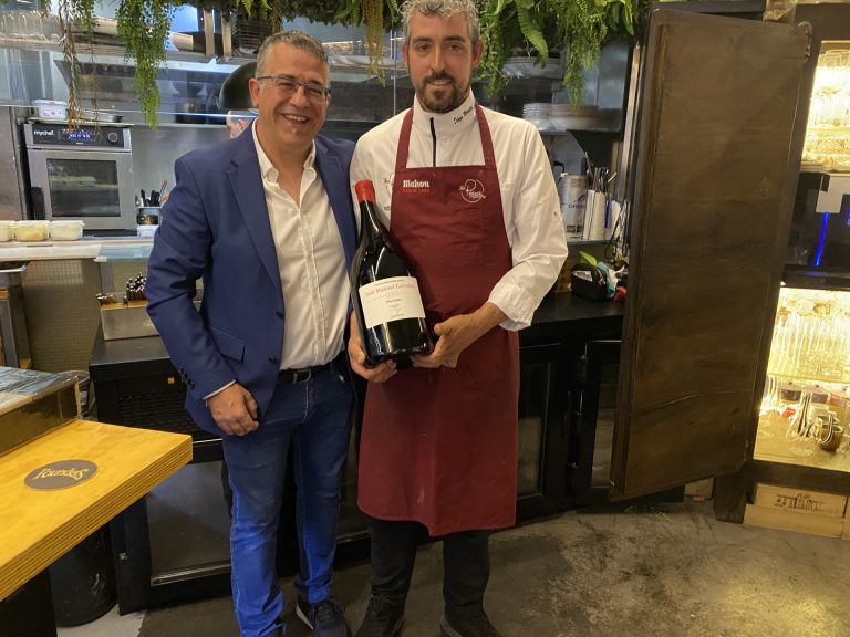 Diego Morales y José Manuel Corrales, el perfecto maridaje de gastronomía y vino