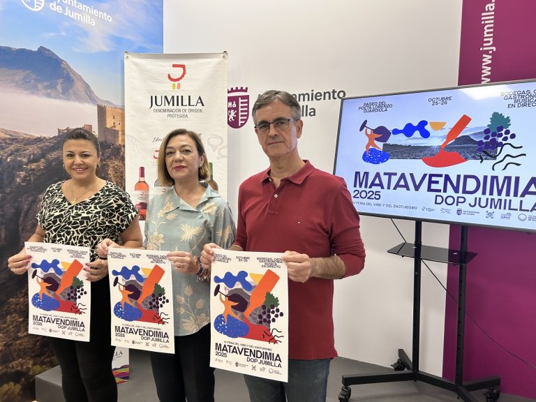Matavendimia, la Feria del Vino y del Enoturismo de la DOP Jumilla se celebrará a finales del próximo mes de octubre