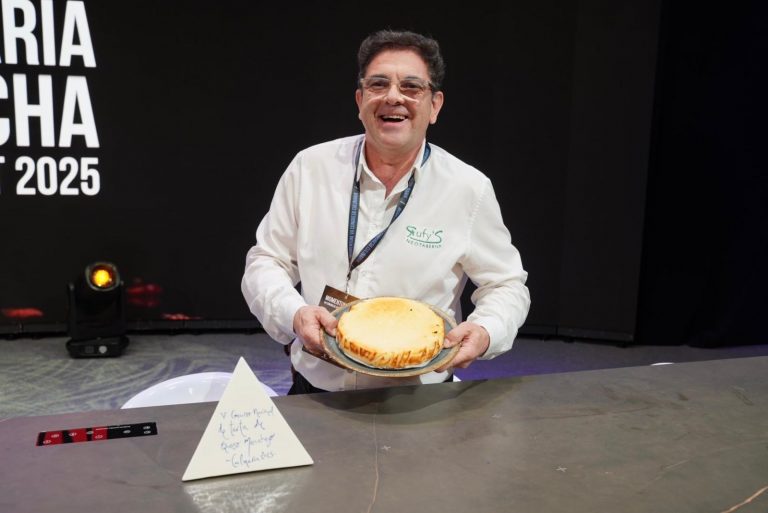 Rufino Ruiz se alza con el título del V Concurso Nacional de Tarta de Queso Manchego 2025