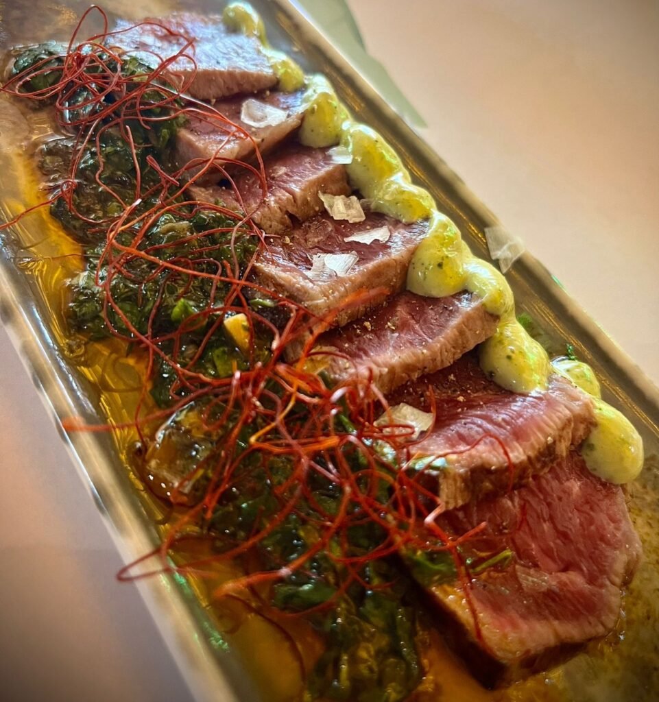 Tataki al Alma Verde de Havana Street Food, tapa elegida en el concurso Yo Soy Tapeador de Puertollano