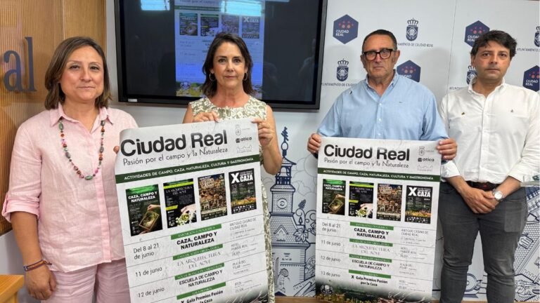 Ciudad Real acogerá en junio exposiciones, gastronomía y actividades en torno al mundo rural y la caza
