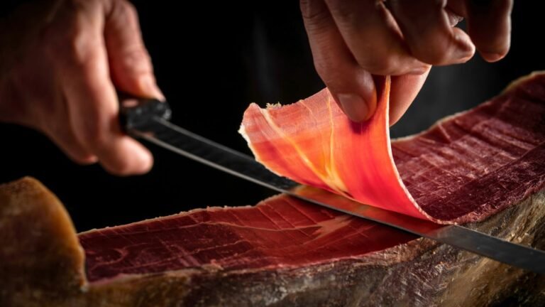 sabor dulce del jamón curado