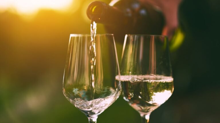 Copas de vino sin alcohol