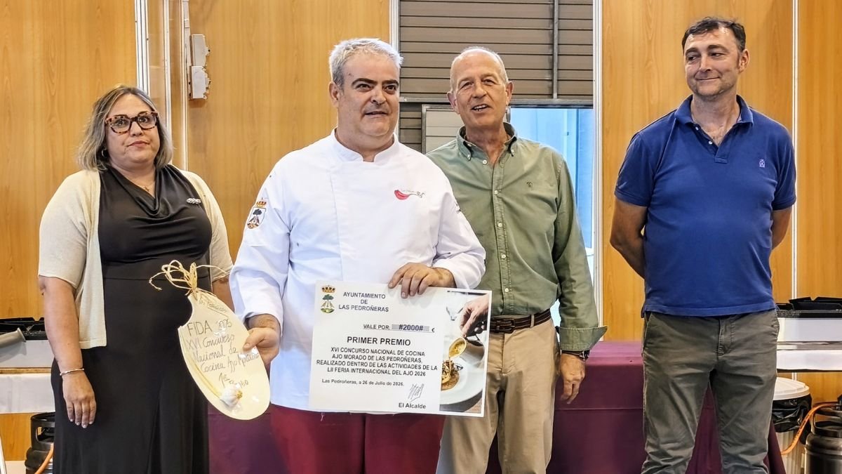 ganador concurso cocina ajo morado 2026
