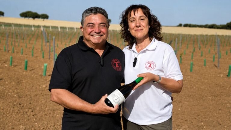 presentación tintoralba garnacha blanca premio
