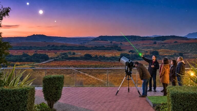 Finca Valpiedra combina vino y astronomía con una noche de observación de Saturno