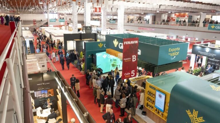 Pabellón de FENAVIN durante una edición de la Feria Nacional del Vino