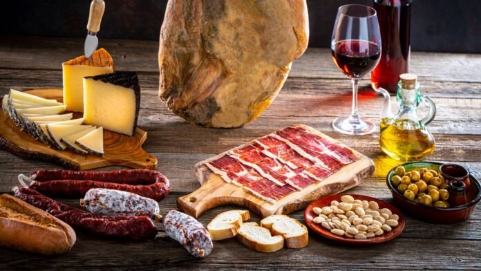 Vino, aceite de oliva, queso, jamón y otros productos agroalimentarios