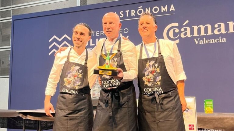 Óscar Hernández gana el I Concurso Nacional Cocina con Vino