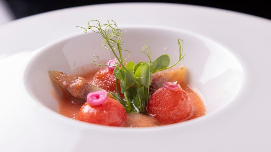 cocina del restaurante Labriego Miguel Esteban toledo